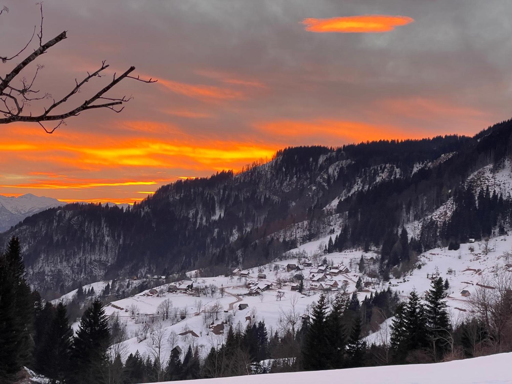Chalet Hike&Bike Above Bohinj Valley Bagian luar foto
